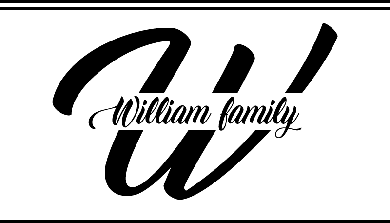 Alfombra vinílica recibidor inicial y nombre de la familia - TenVinilo