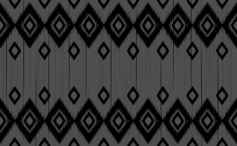 Alfombra vinilo rectangular en gris y negro - TenVinilo