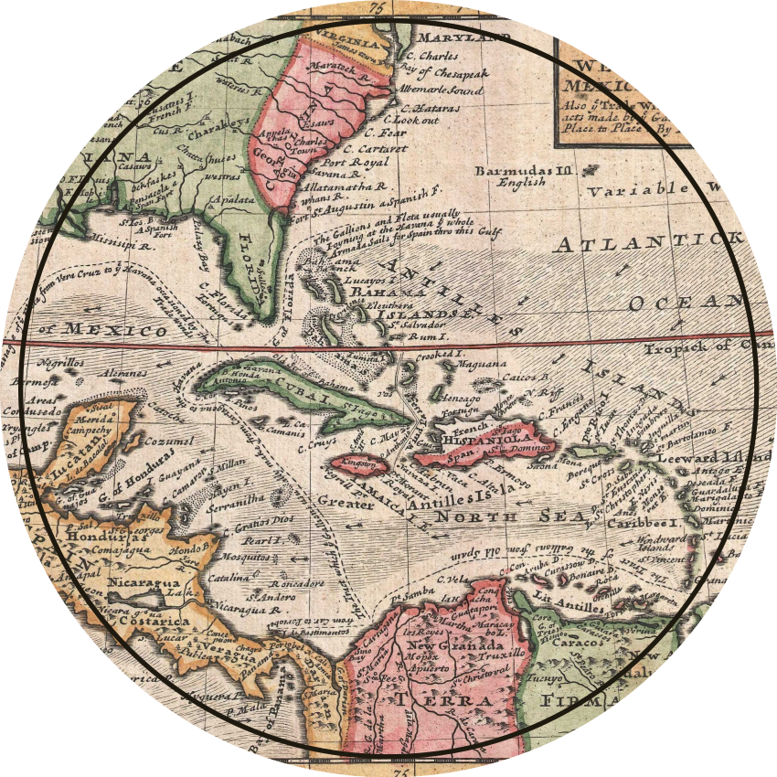 Alfombra vinílica Mapa del mundo vintage - TenVinilo