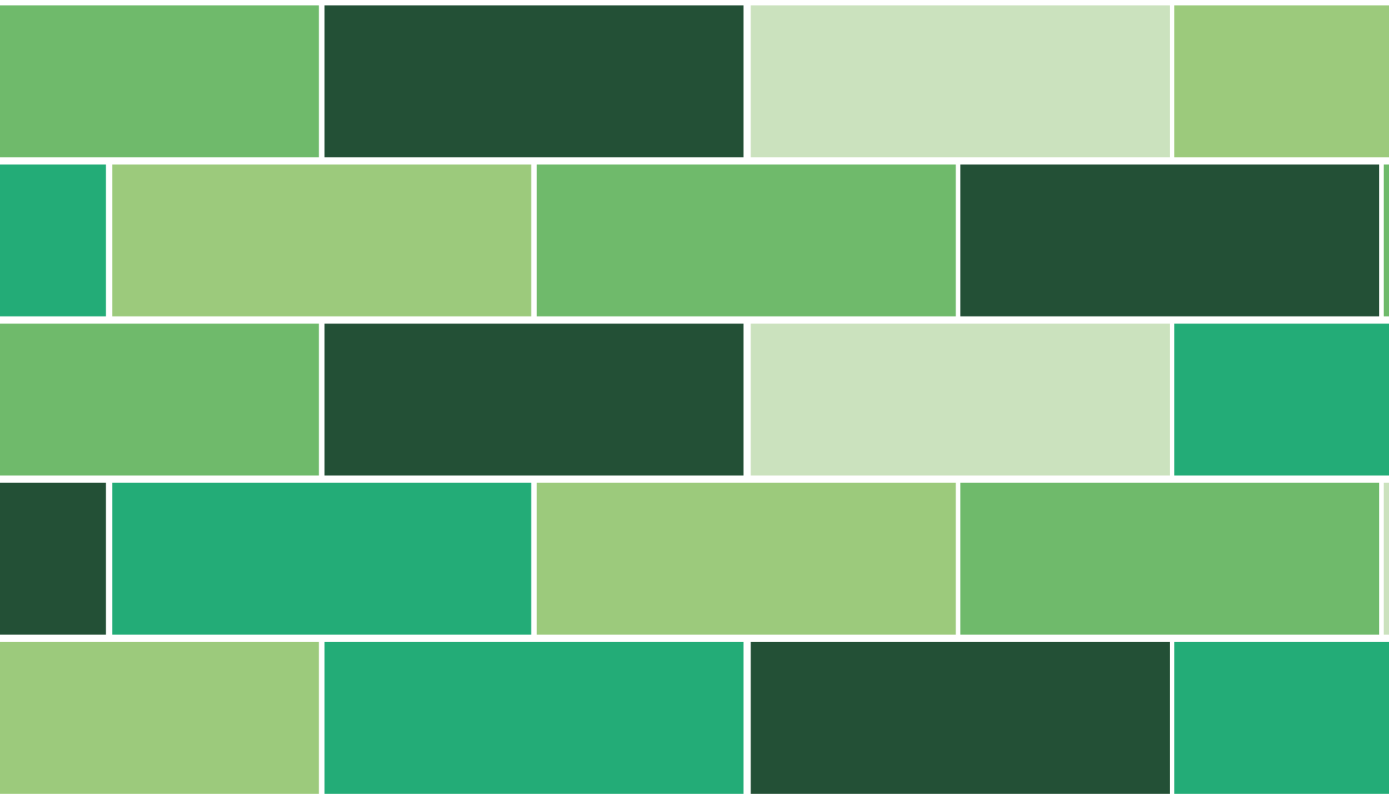 Alfombras de vinilo de azulejos Tonos verdes - TenVinilo