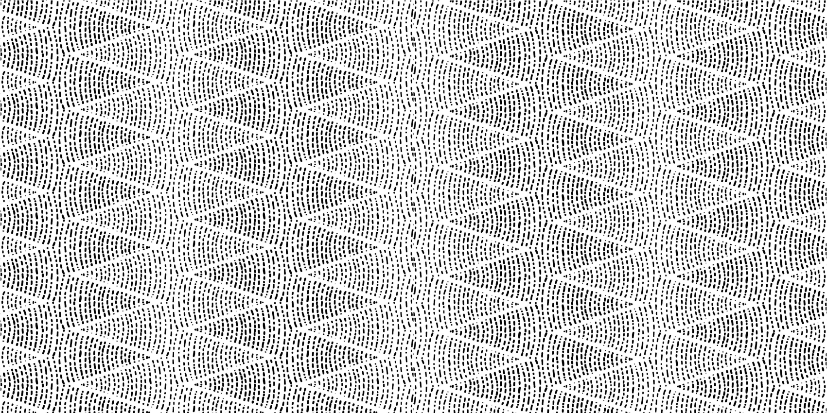 Alfombra vinílica nórdica ondas negras triangulares - TenVinilo