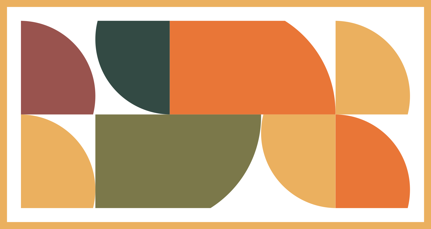 Alfombra vinílica moderna figuras geométricas vibrantes - TenVinilo