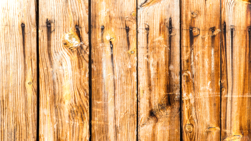 Alfombra vinílica textura Tablones de madera marrón cruda - TenVinilo