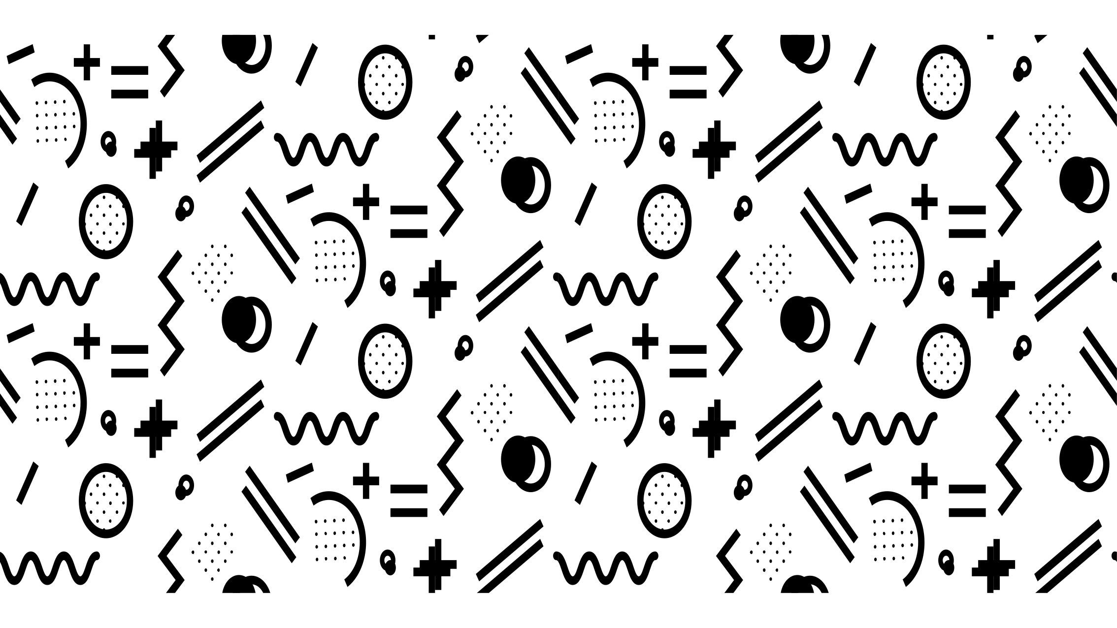 Alfombra vinílica nórdica Patrón de figuras nórdicas en blanco y  - TenVinilo