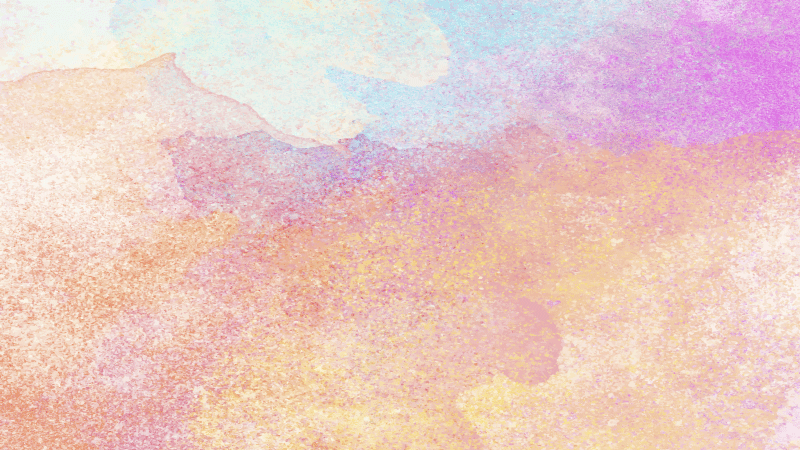 Alfombra vinílica textura Acuarela crema naranja y azul - TenVinilo