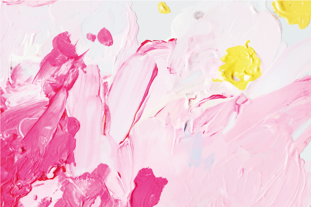 Alfombra vinílica naturaleza tonos florales abstractos - TenVinilo