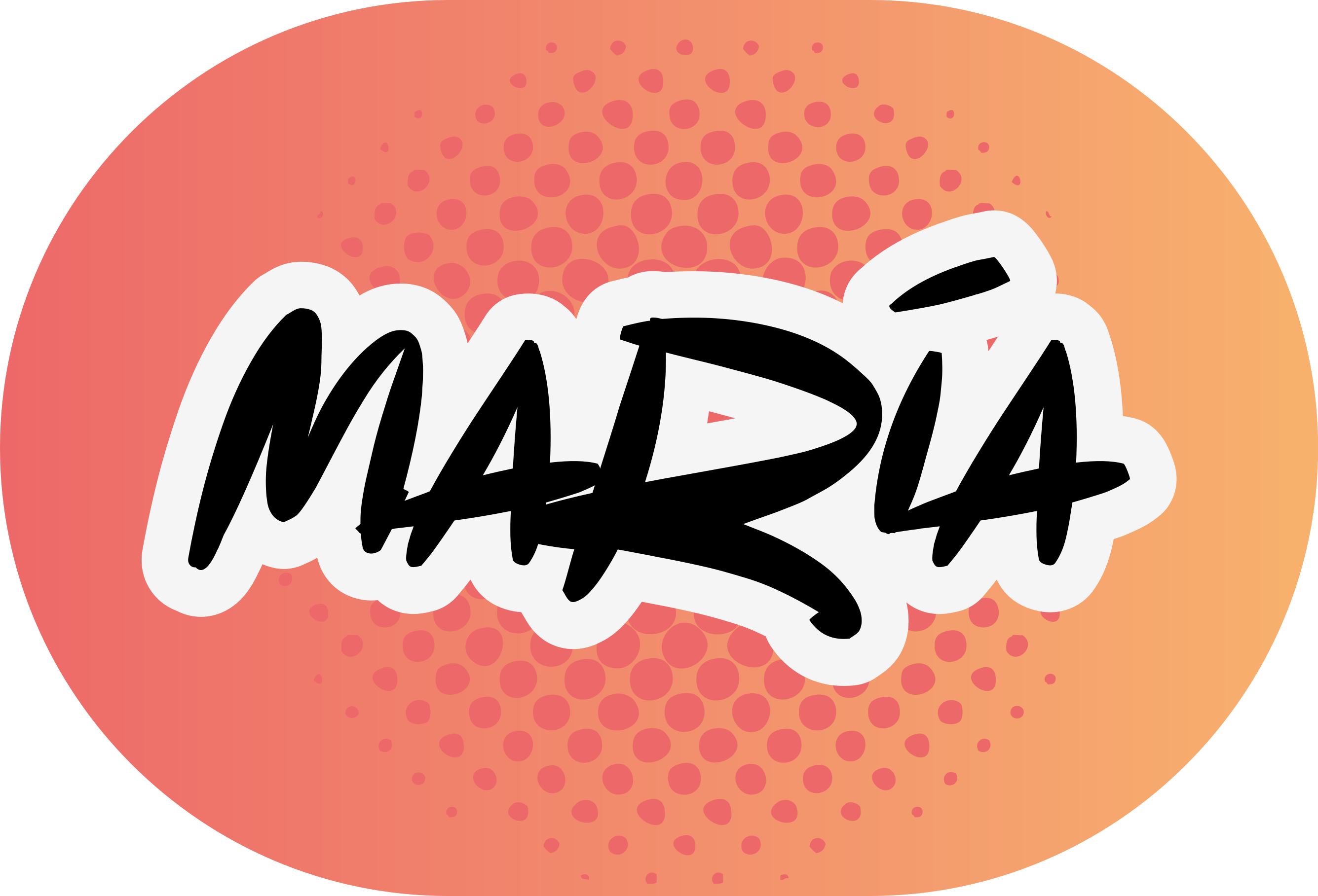 Alfombra vinílica personalizable diseño de nombre - TenVinilo