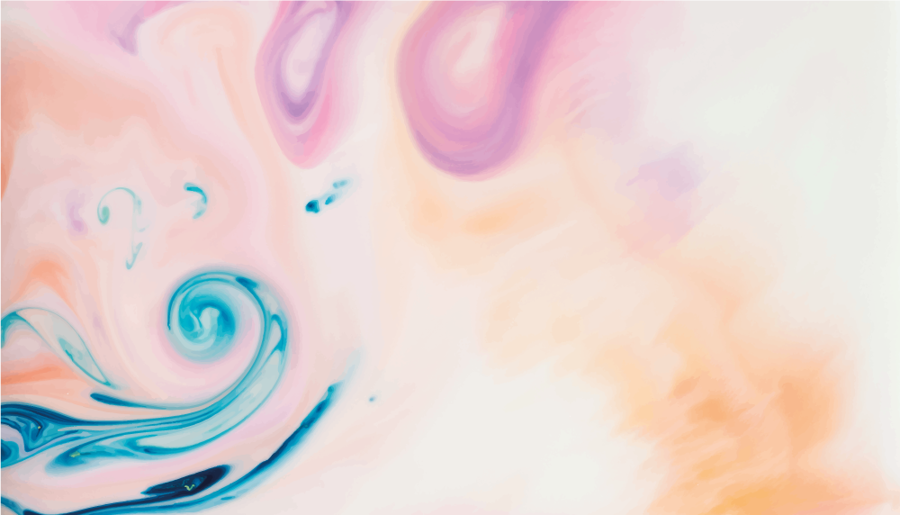 Alfombra vinílica imitación mármol remolino colorido - TenVinilo