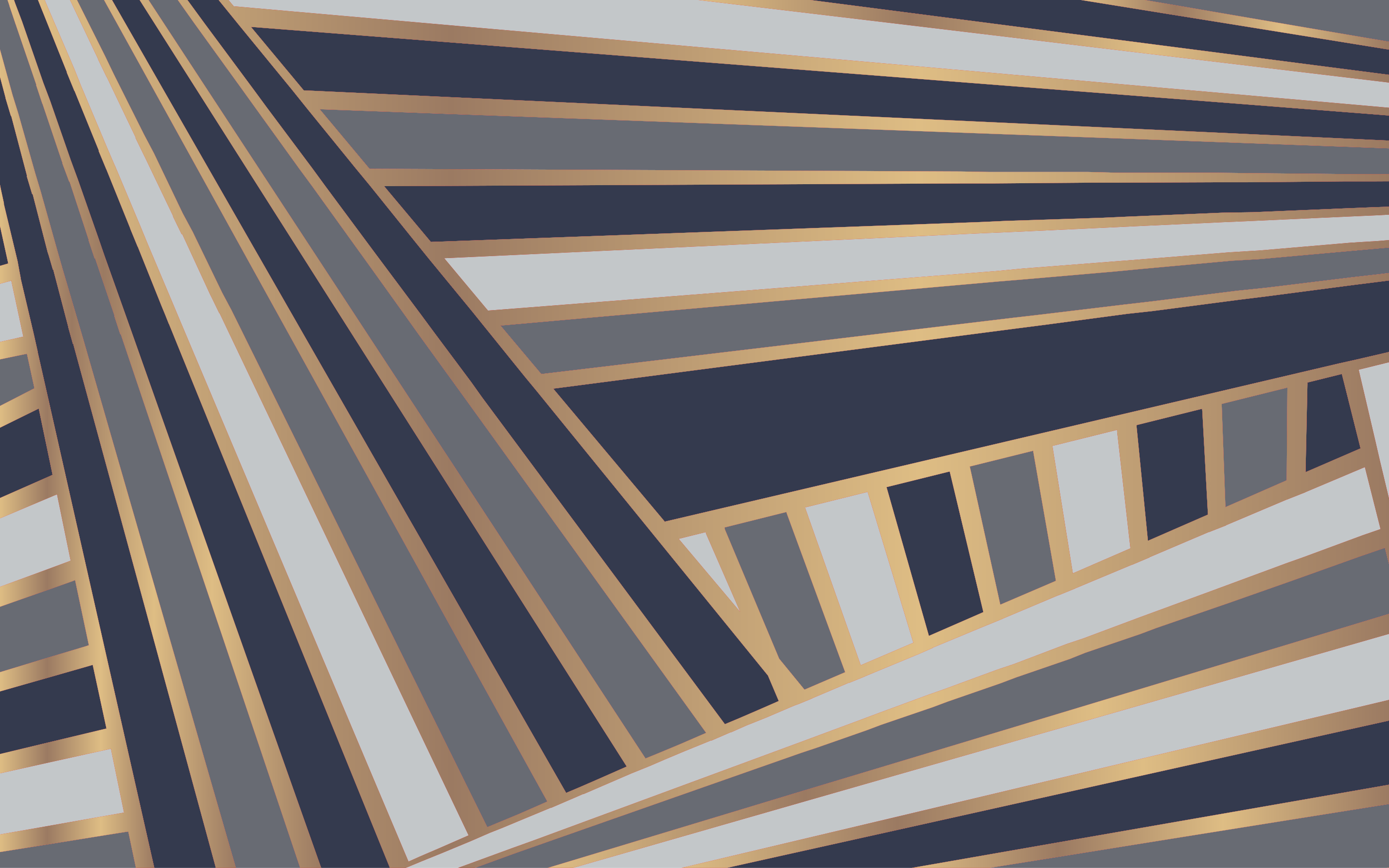 Alfombra exterior vinilo Patrón de tonos grises de líneas contras - TenVinilo