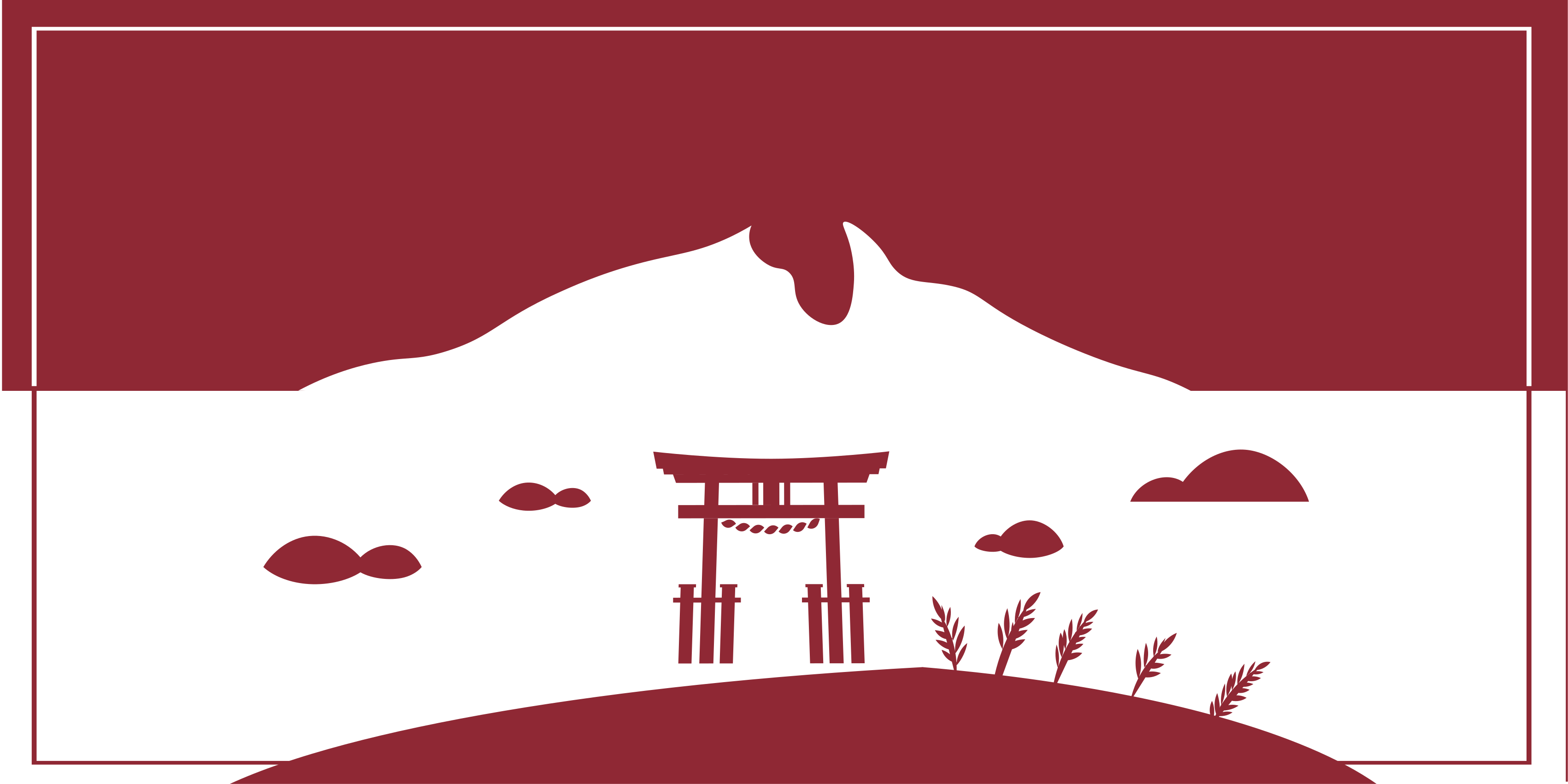 Alfombra vinílica mapamundi paisaje japonés - TenVinilo