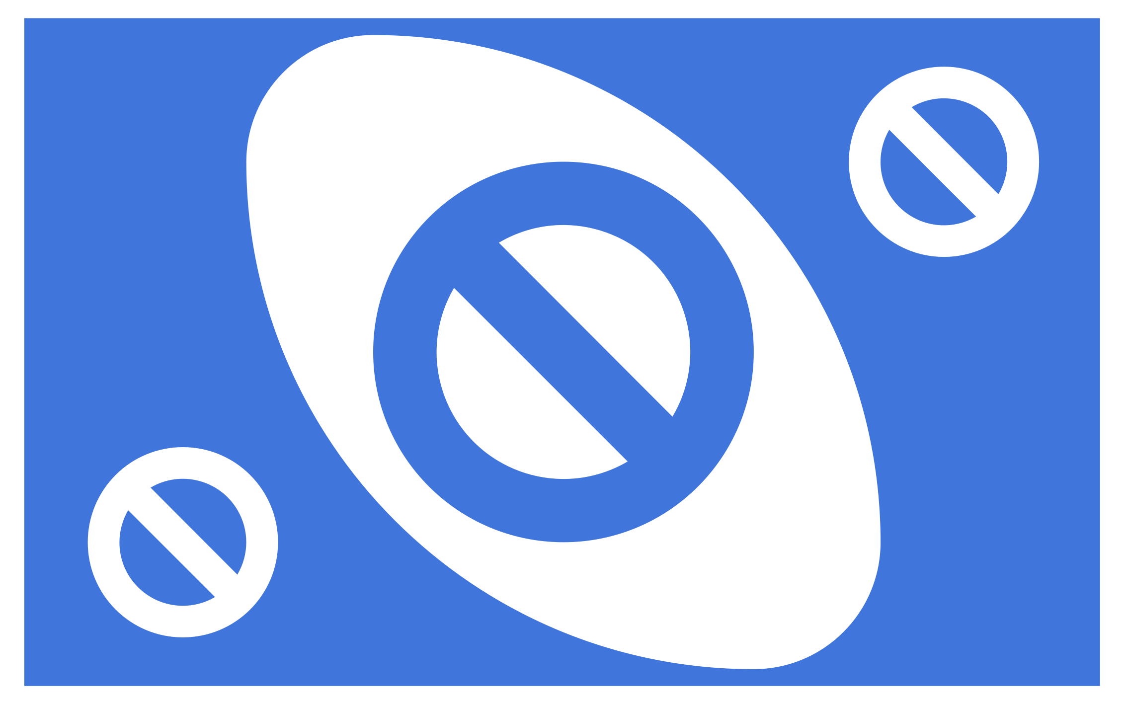 Alfombra vinílica infantil gráficos de círculo azul - TenVinilo