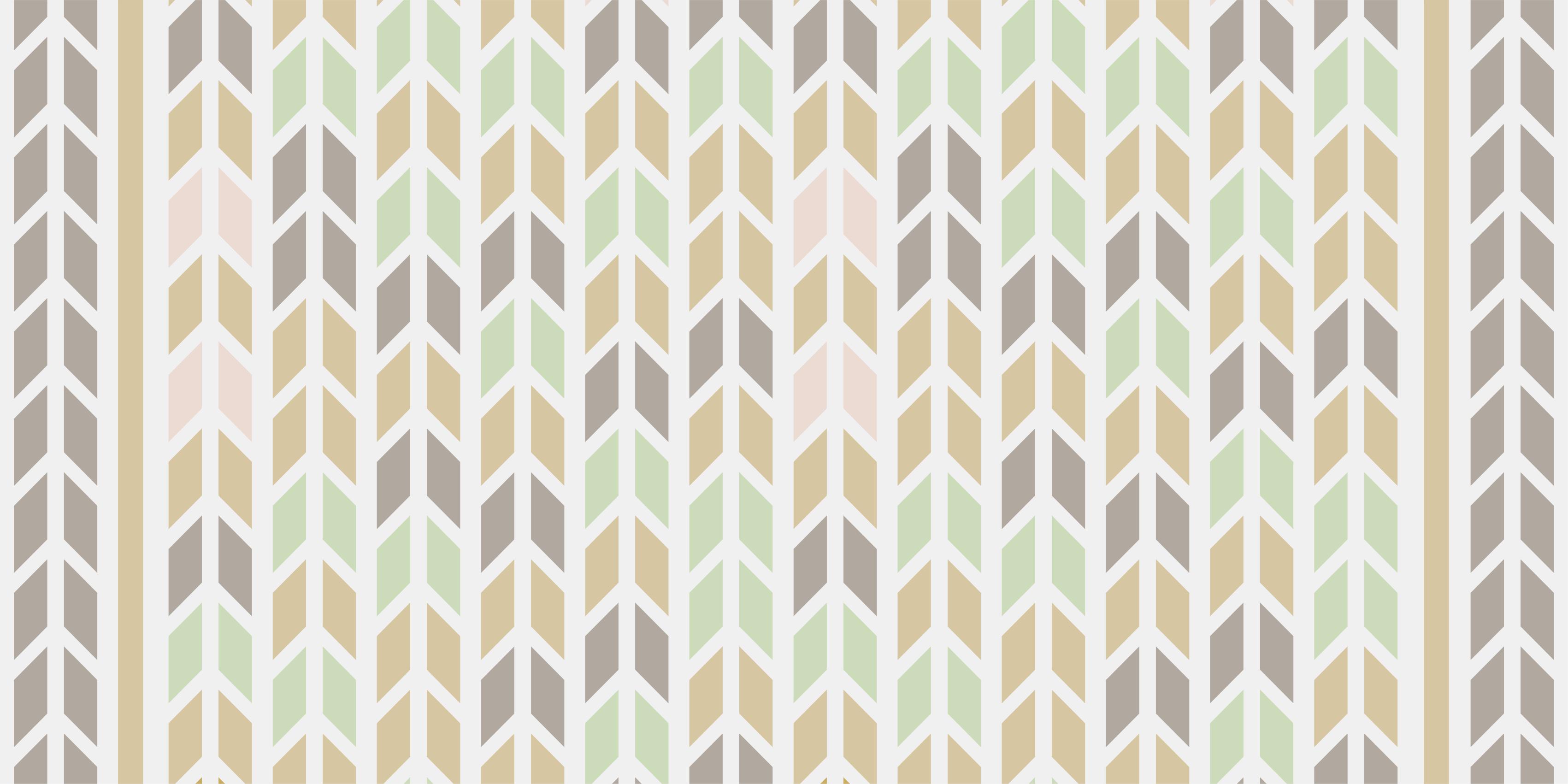 Alfombra de vinilo geométrica Flechas de colores claros - TenVinilo