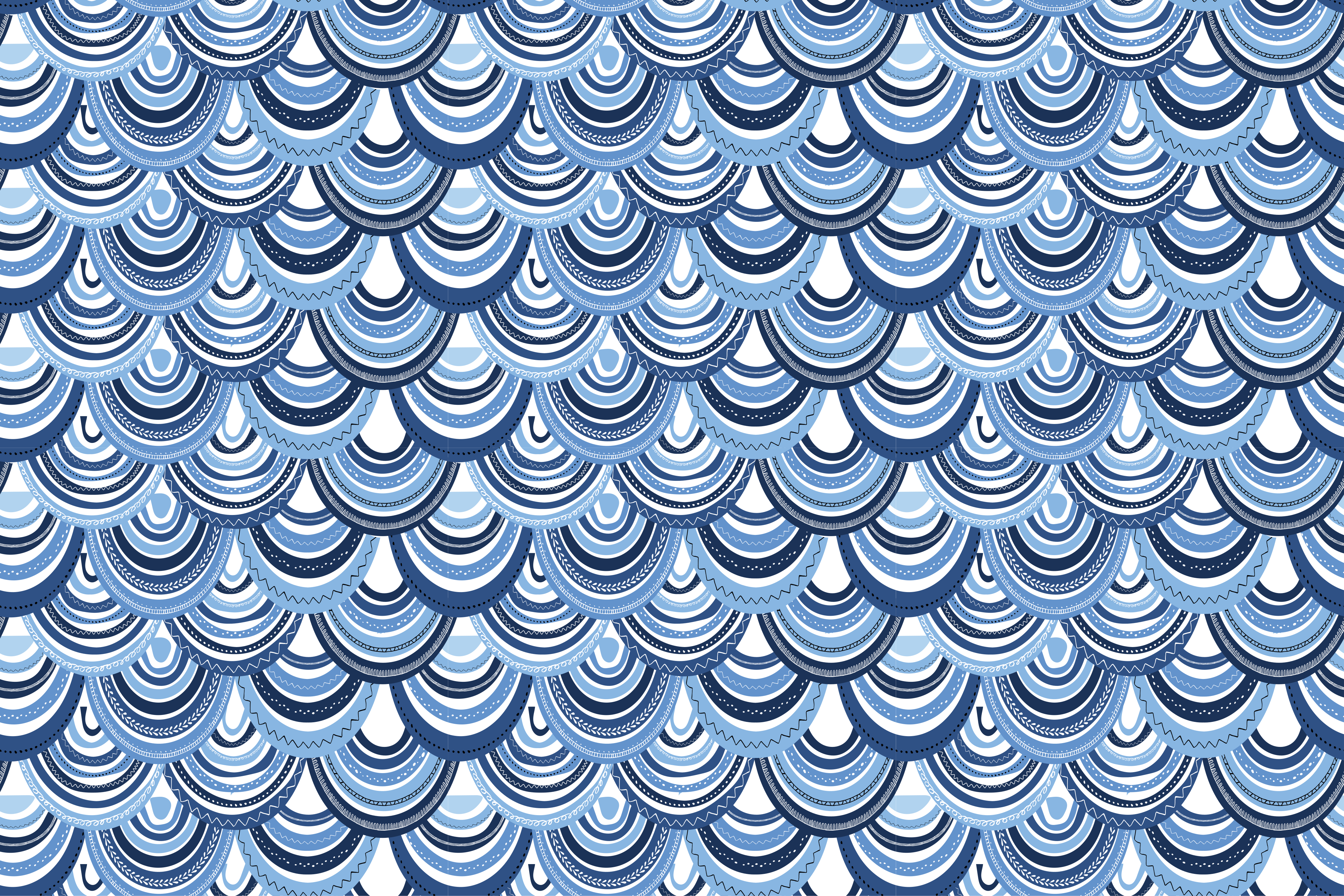 Alfombra vinílica geométrica patrón de onda - TenVinilo