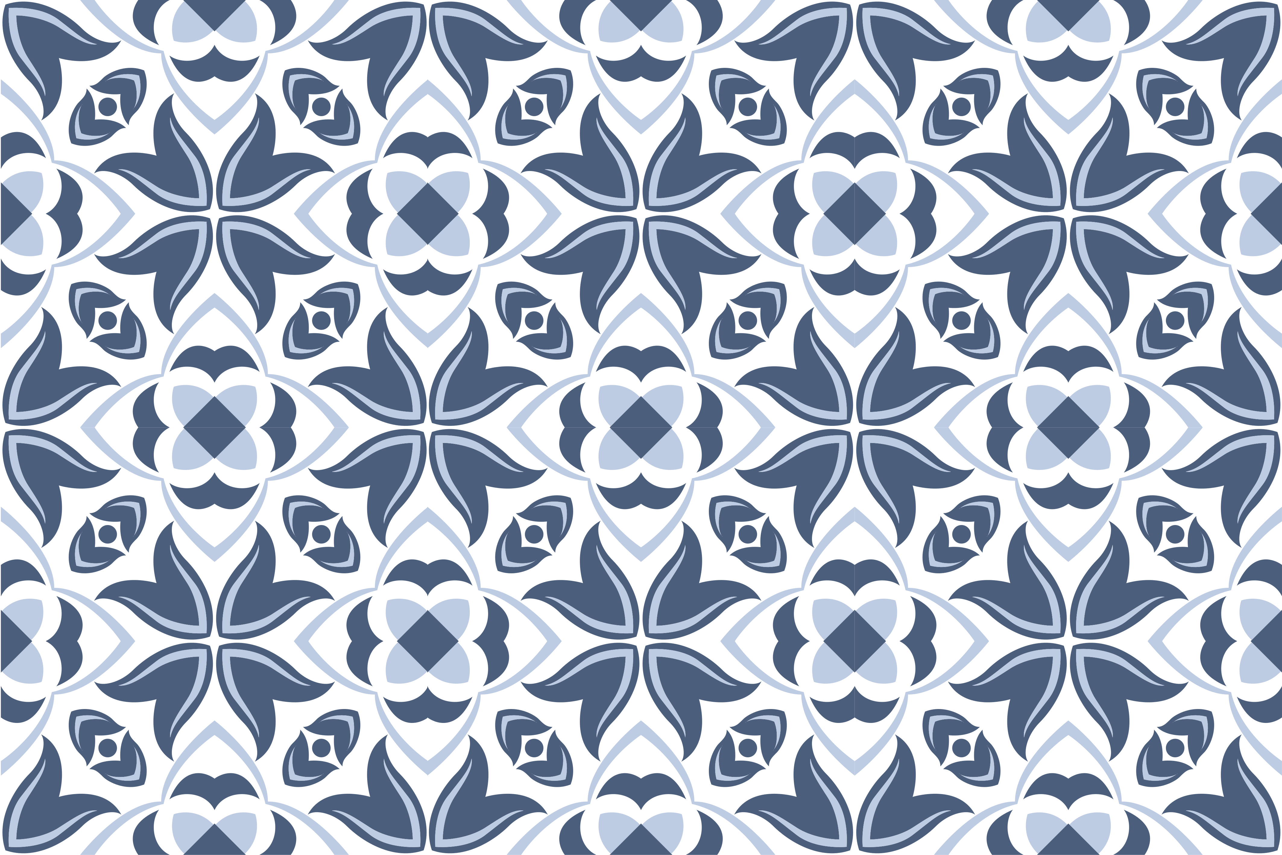 Alfombra vinílica mosaico elegante patrón gris - TenVinilo