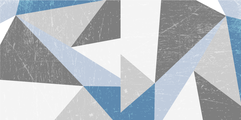 Alfombra vinílica geométrica patrón geométrico de mármol - TenVinilo