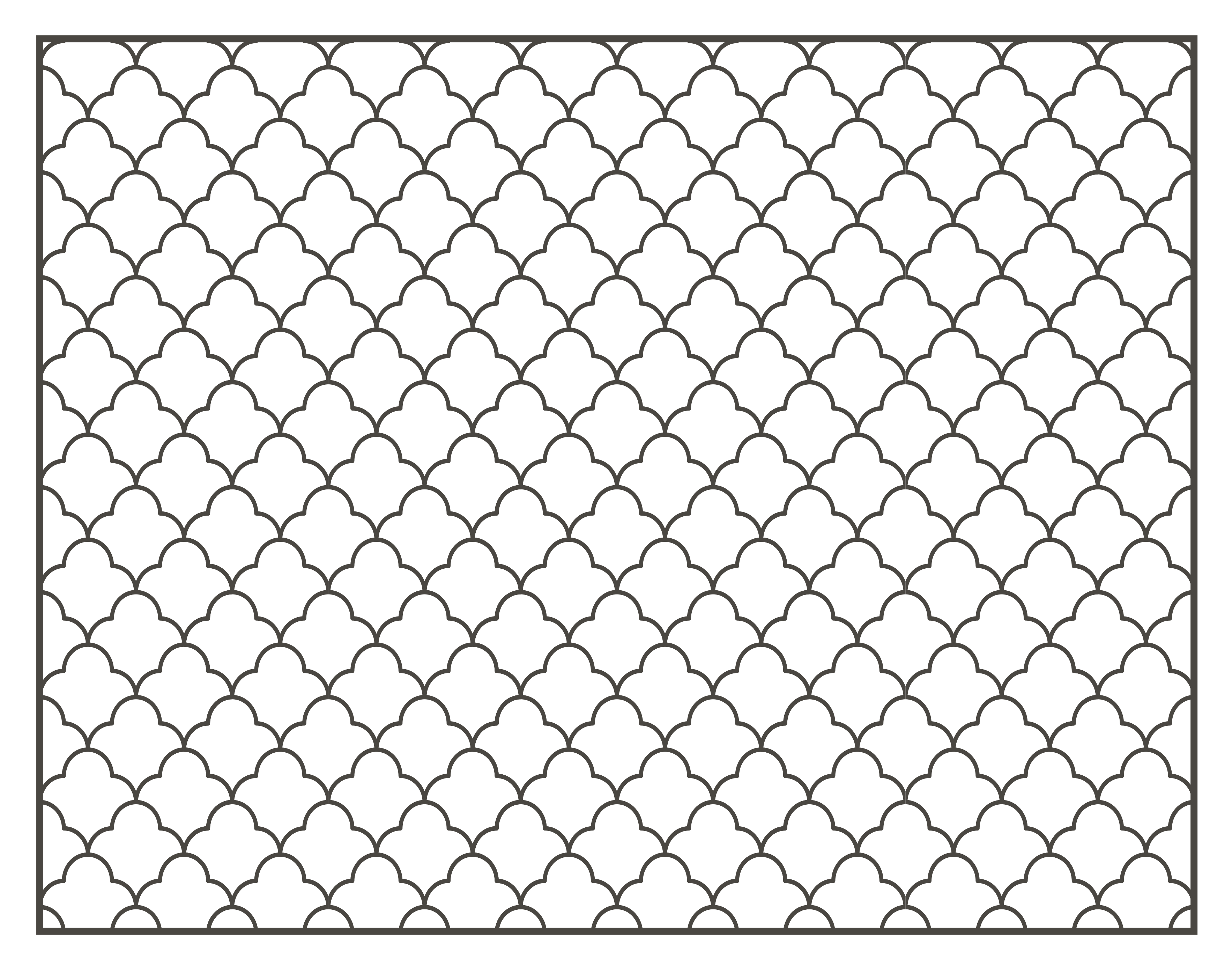 Alfombra vinílica geométrica con diseño de rejilla - TenVinilo