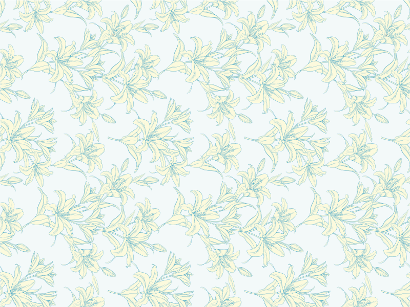 Alfombra vinílica infantil motivo de flores suaves - TenVinilo