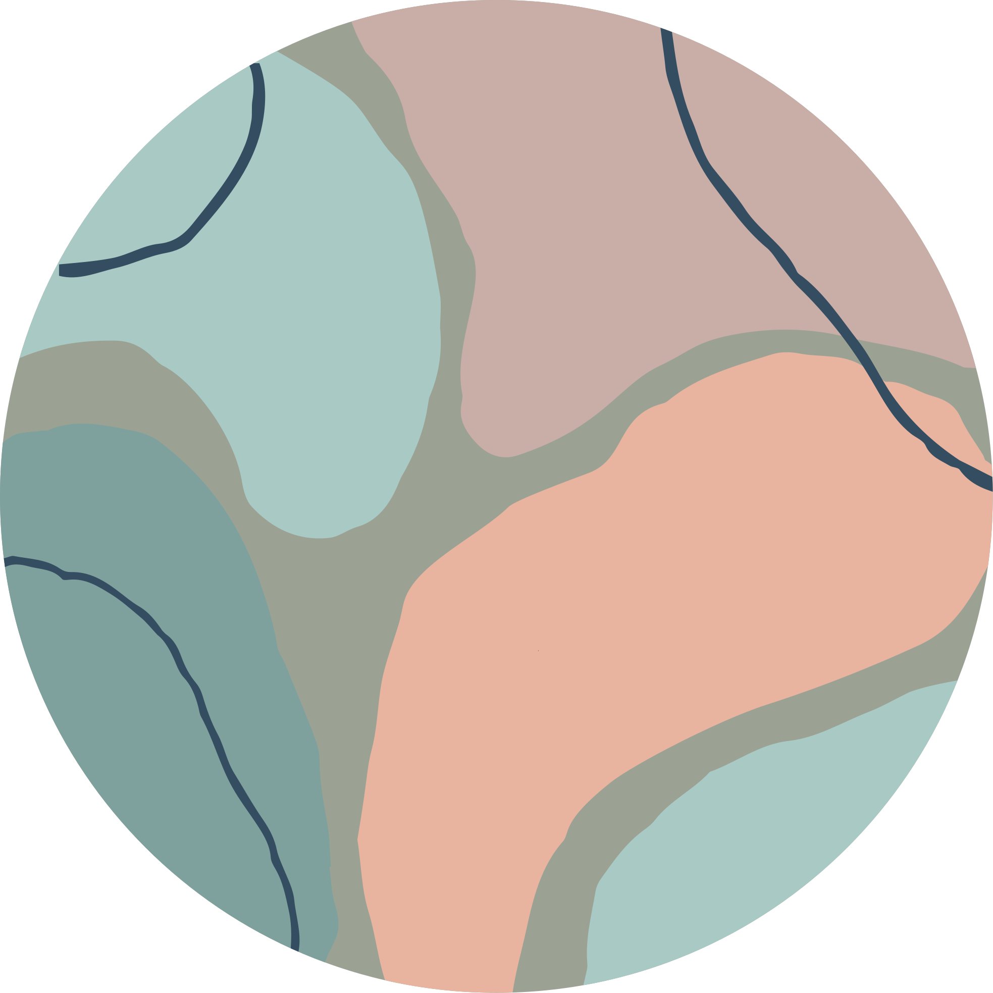 Alfombra vinílica minimalista formas geométricas abstractas - TenVinilo