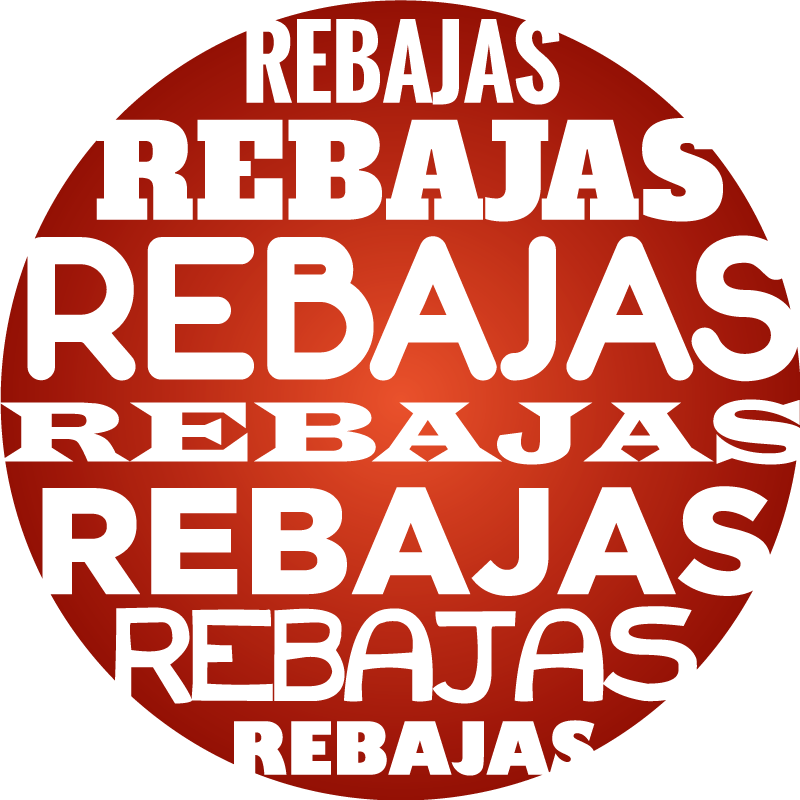 Alfombra de vinilo roja ventas de forma circular - TenVinilo