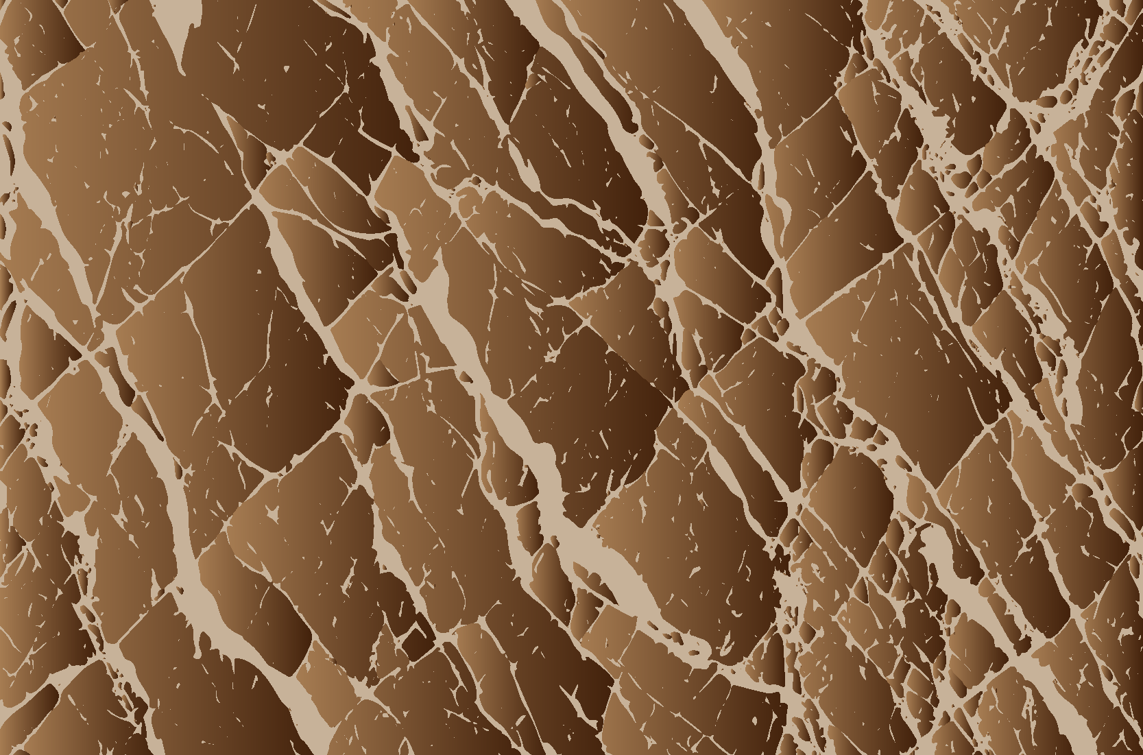 Alfombra vinilo comedor efecto mármol marrón - TenVinilo