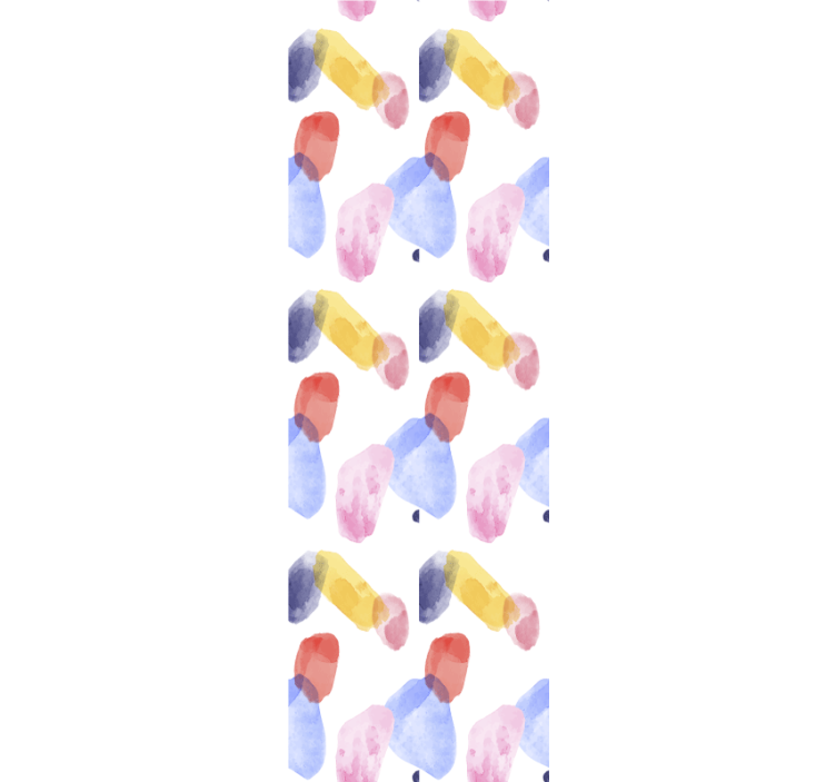 Papel tapiz abstracto patrones de colores suaves - TenVinilo