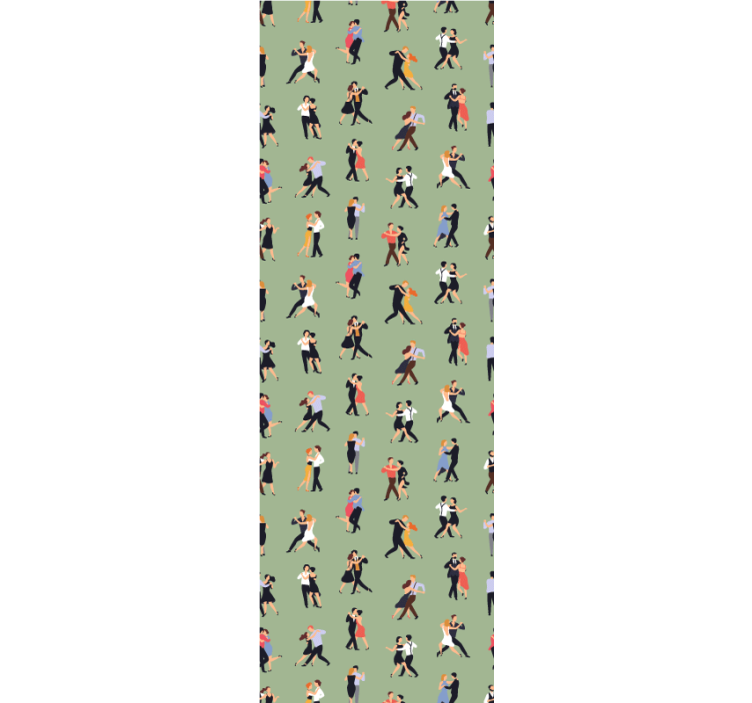 Papel tapiz personalizable parejas de baile - TenVinilo