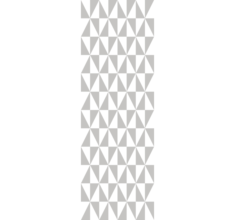 Papel tapiz geométrico elegante arreglo de triángulos - TenVinilo