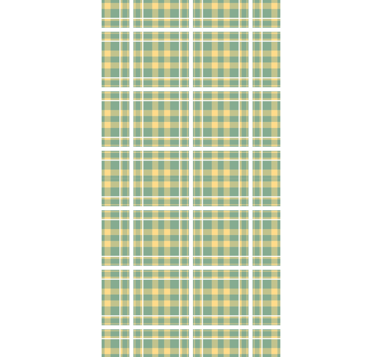 Papel tapiz textura inspiración textil a cuadros - TenVinilo