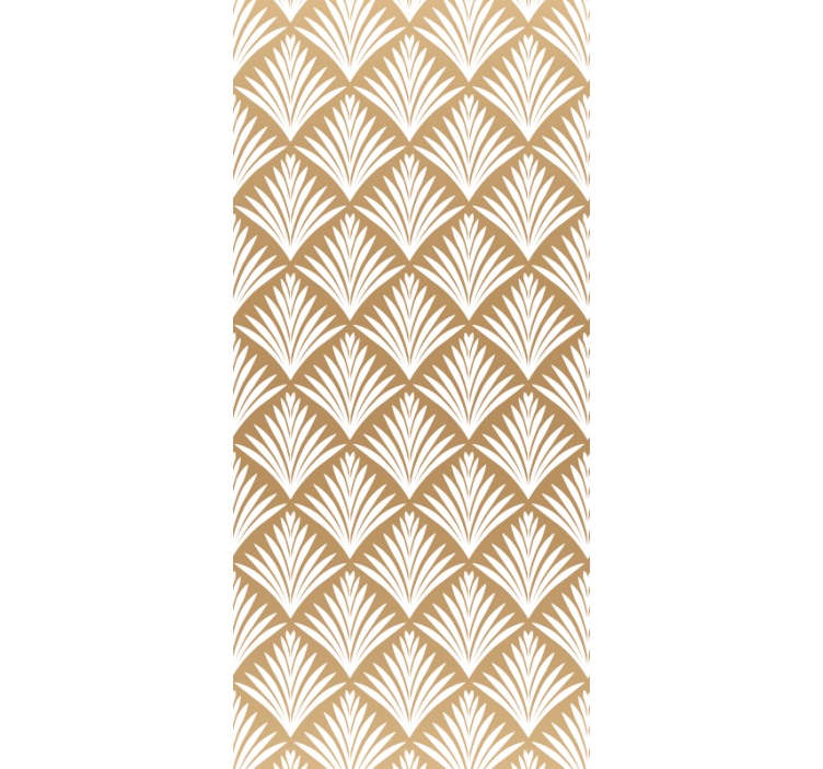 Papel tapiz ornamental elegante detalle arqueado - TenVinilo