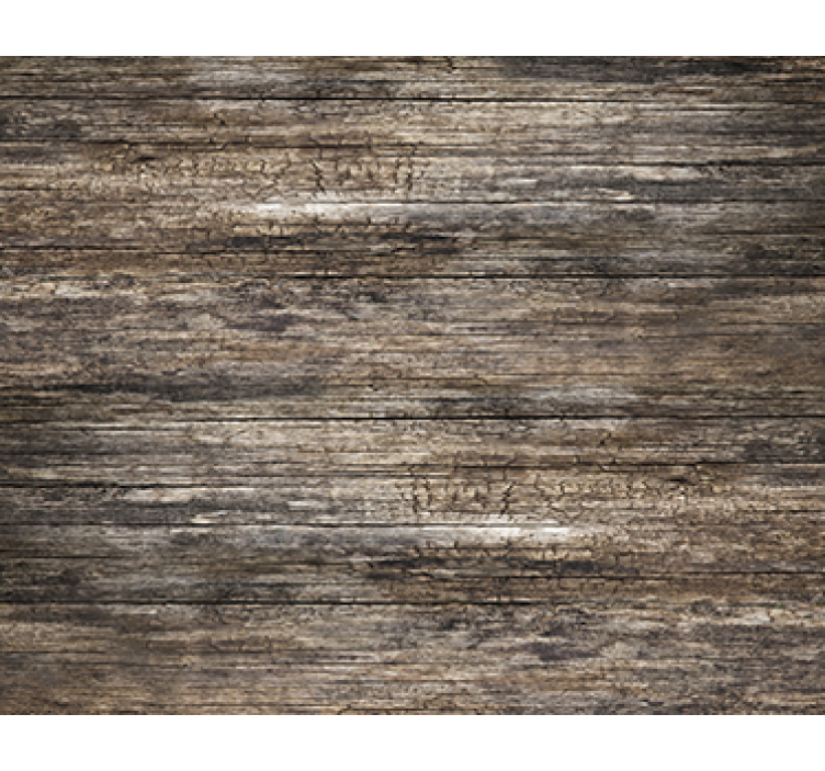 Papel tapiz para sala efecto madera oscura - TenVinilo