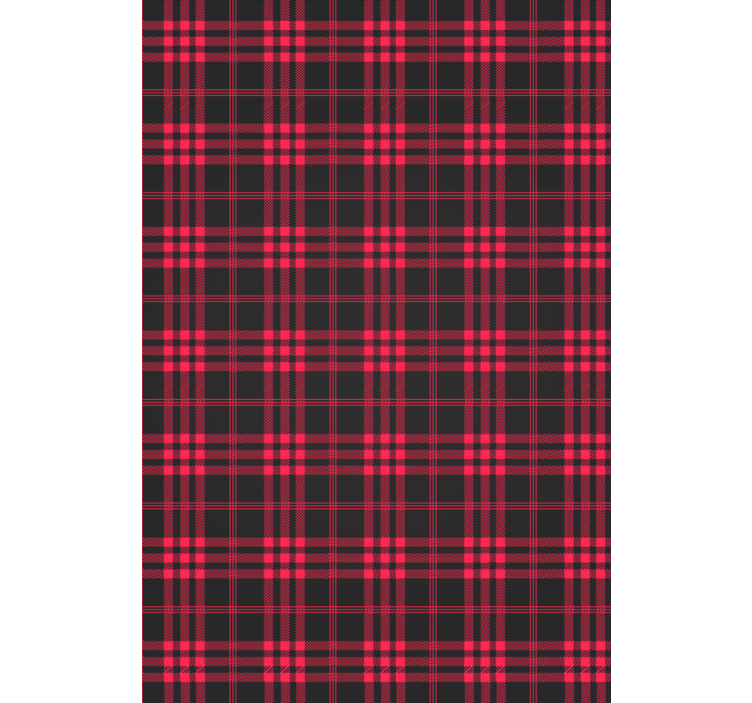Papel tapiz navidad diseño tartán navideño - TenVinilo