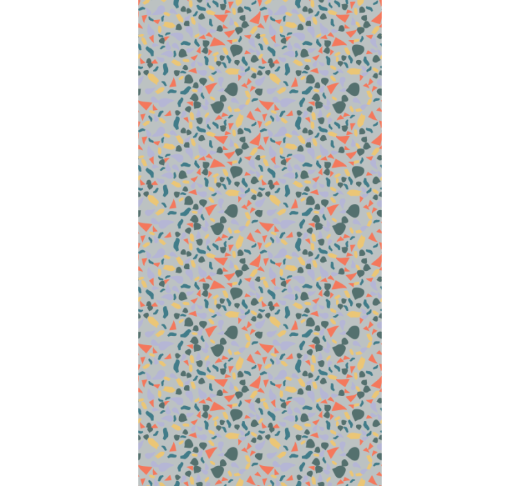 Papel tapiz mármol formas abstractas vibrantes - TenVinilo