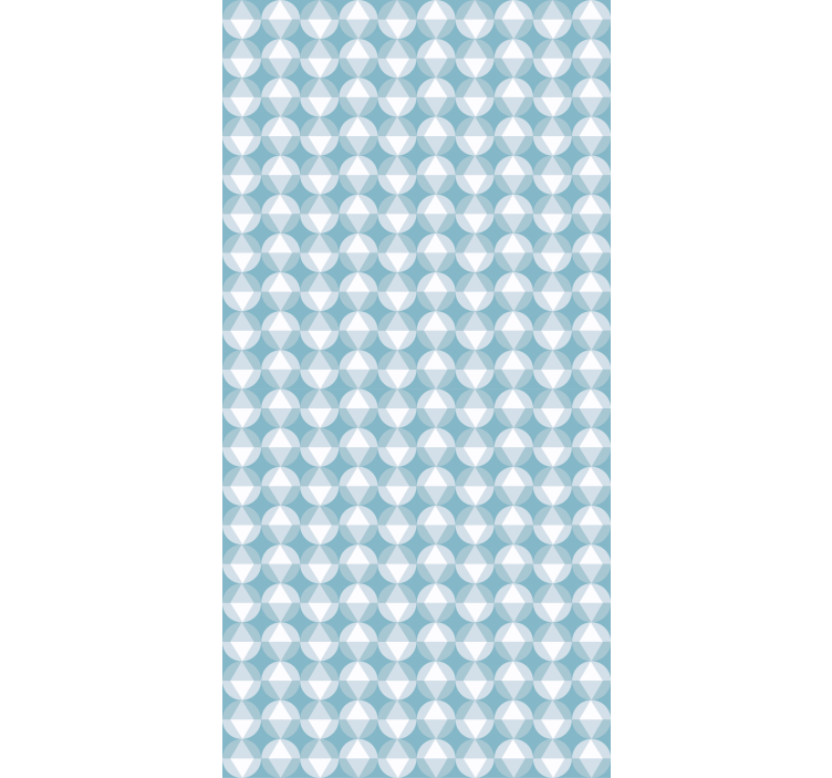 Papel tapiz textura armonía azul geométrica - TenVinilo