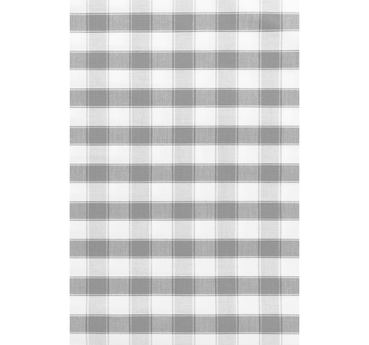 Papel tapiz para sala patrón a cuadros clásico - TenVinilo