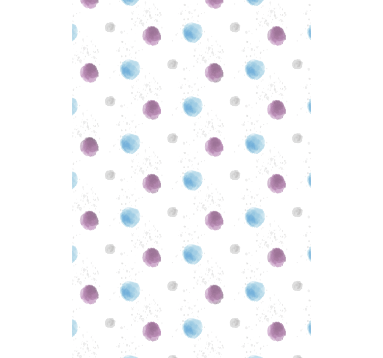 Papel tapiz para sala círculos coloridos vibrantes - TenVinilo