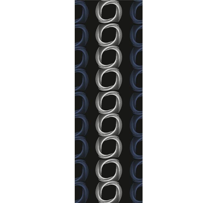 Papel tapiz abstracto patrones circulares - TenVinilo