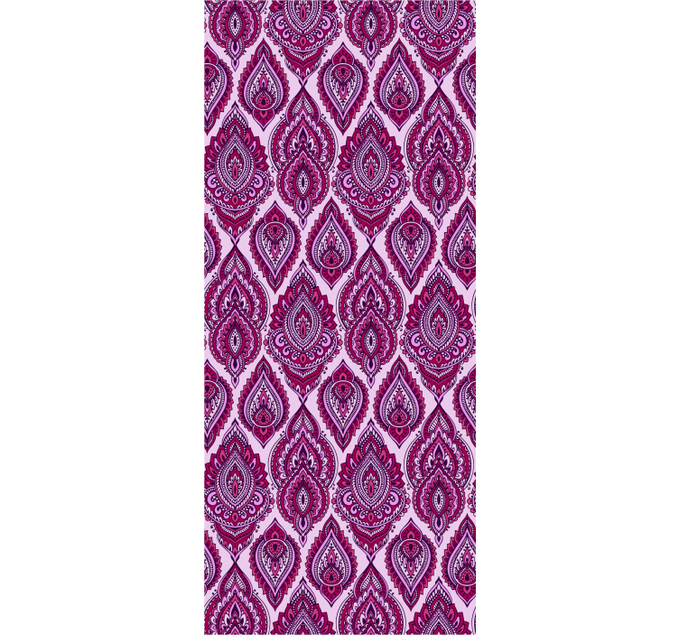 Papel tapiz ornamental paisley adornado - TenVinilo