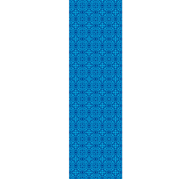 Papel tapiz ornamental patrón geométrico intrincado - TenVinilo