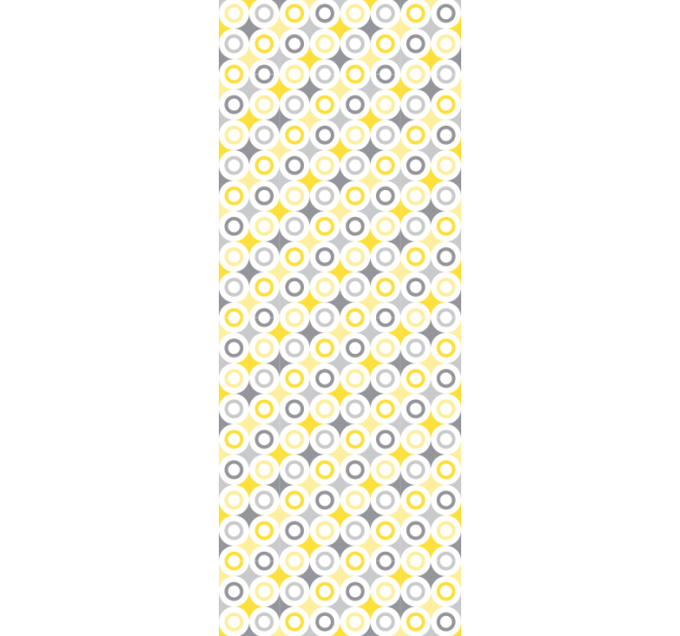 Papel tapiz círculos patrón circular - TenVinilo