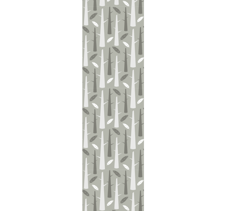 Papel tapiz árboles bosque de abedules - TenVinilo