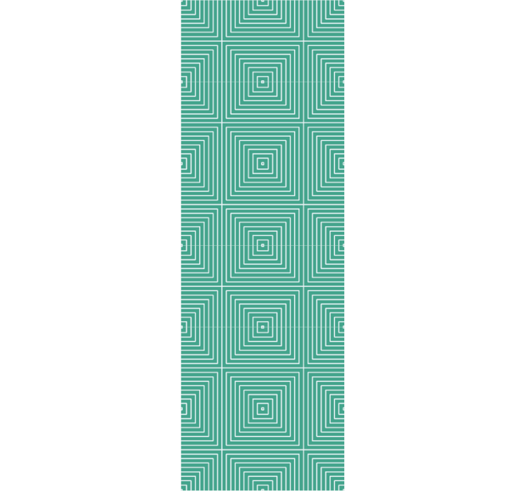 Papel tapiz geométrico patrón de espiral cuadrado - TenVinilo