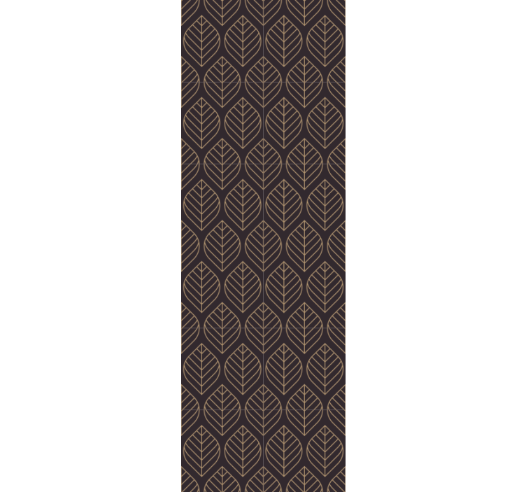 Papel tapiz hojas elegancia del patrón de hojas - TenVinilo