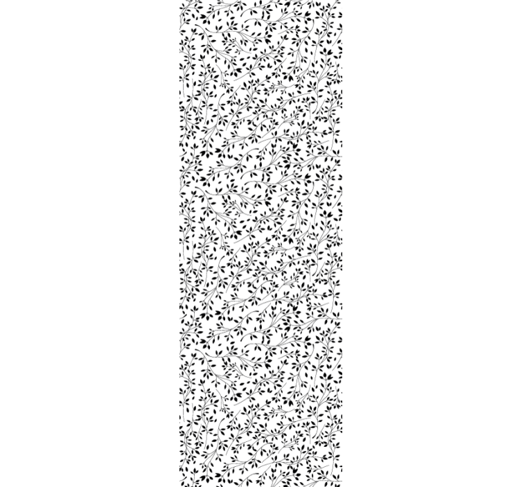 Papel tapiz flores complejidad floral - TenVinilo