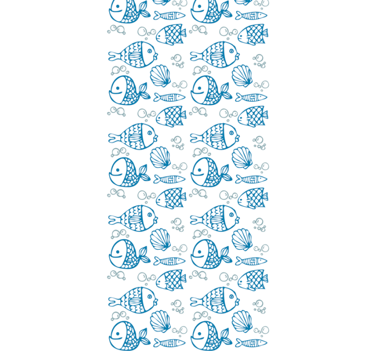 Papel tapiz peces amigos acuáticos - TenVinilo