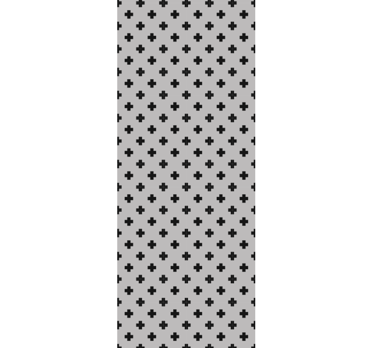 Papel tapiz geométrico patrón cruzado - TenVinilo