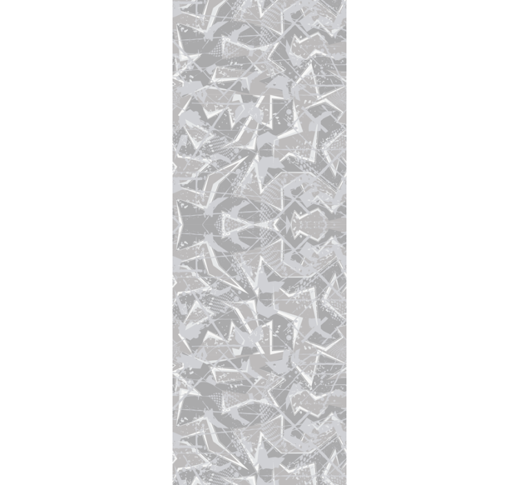 Papel tapiz geométrico patrón abstracto - TenVinilo