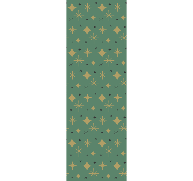 Papel tapiz navidad geometría festiva - TenVinilo