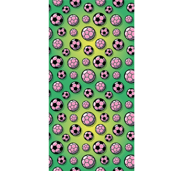 Papel pintado juvenil Campo de fútbol degradado - TenVinilo