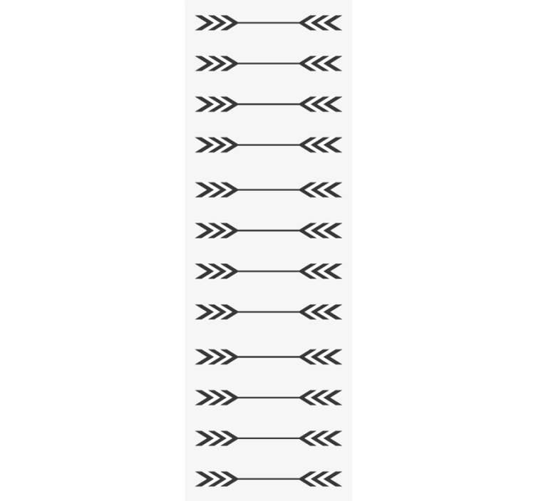 Papel tapiz personalizable patrones de flechas minimalistas - TenVinilo