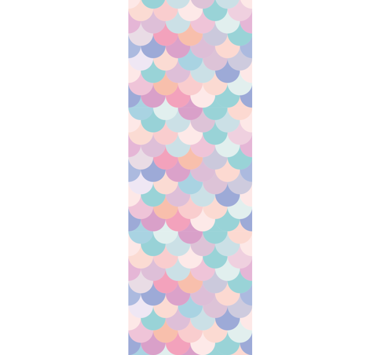 Papel pintado salón Círculos colgantes geométricos - TenVinilo